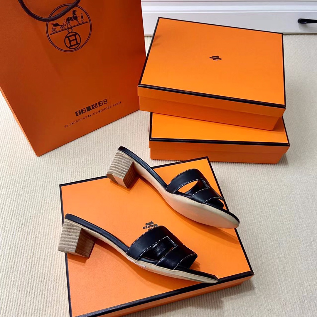 에르메스 올수공 오아시스 슬리퍼 샌들 스위프트 32